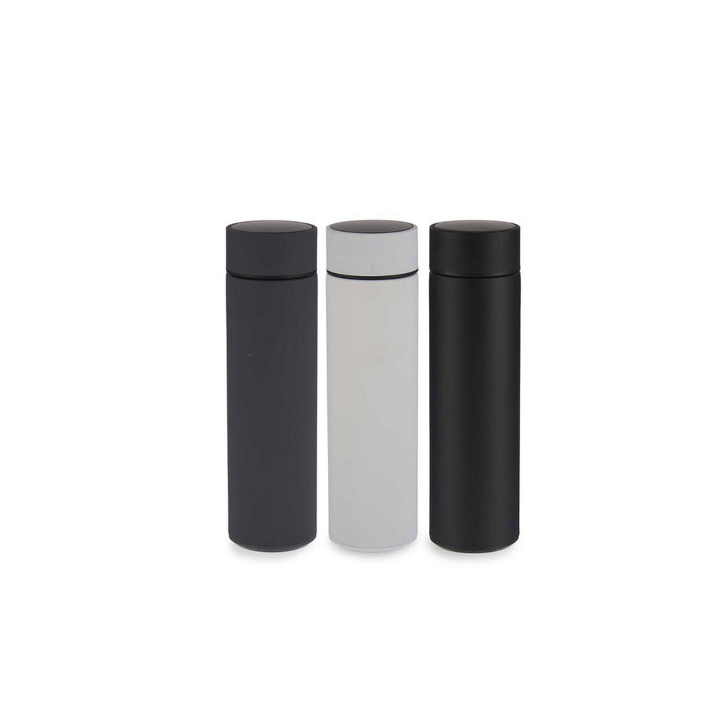 Thermos LED Screen White Black Grey Silicone Stainless steel Plastic