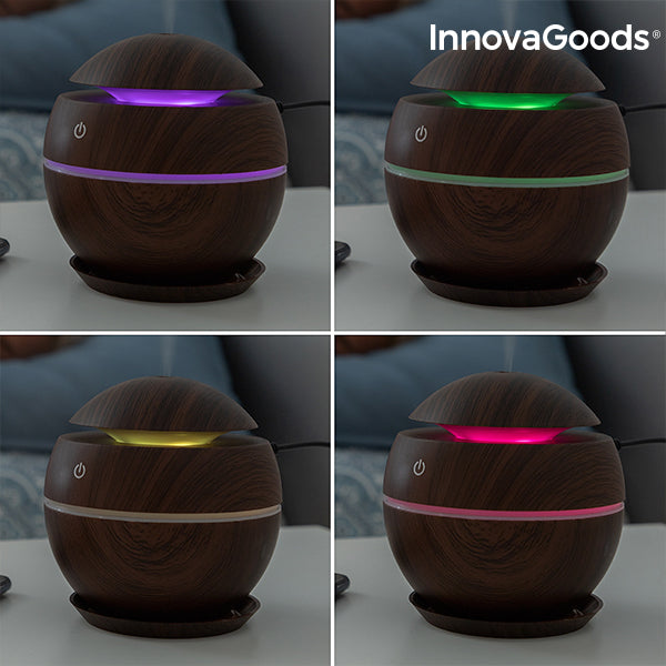 Aroma diffuser with backlight