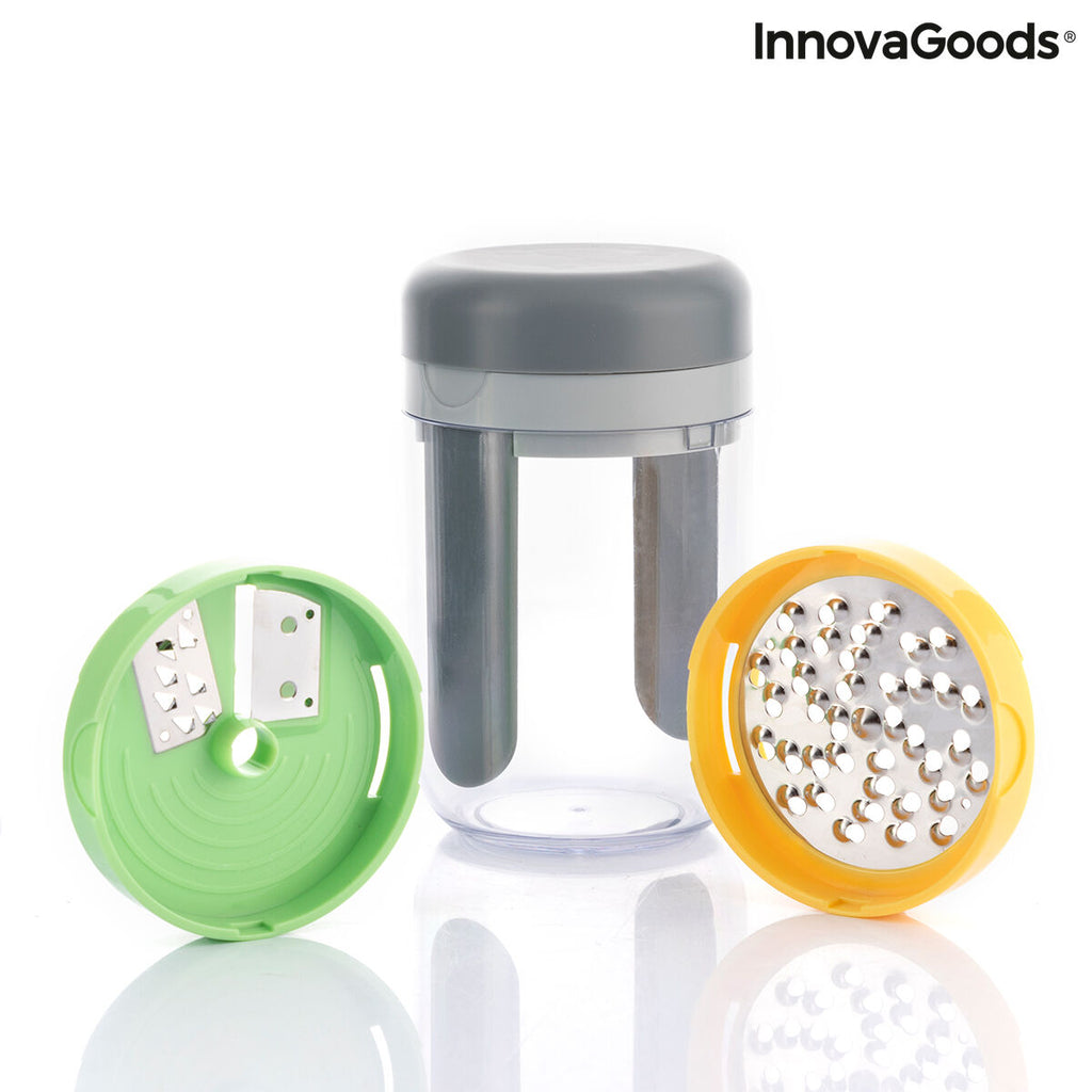 Vegetable Spiral Cutter and Grater with Recipes Vigizer InnovaGoods
