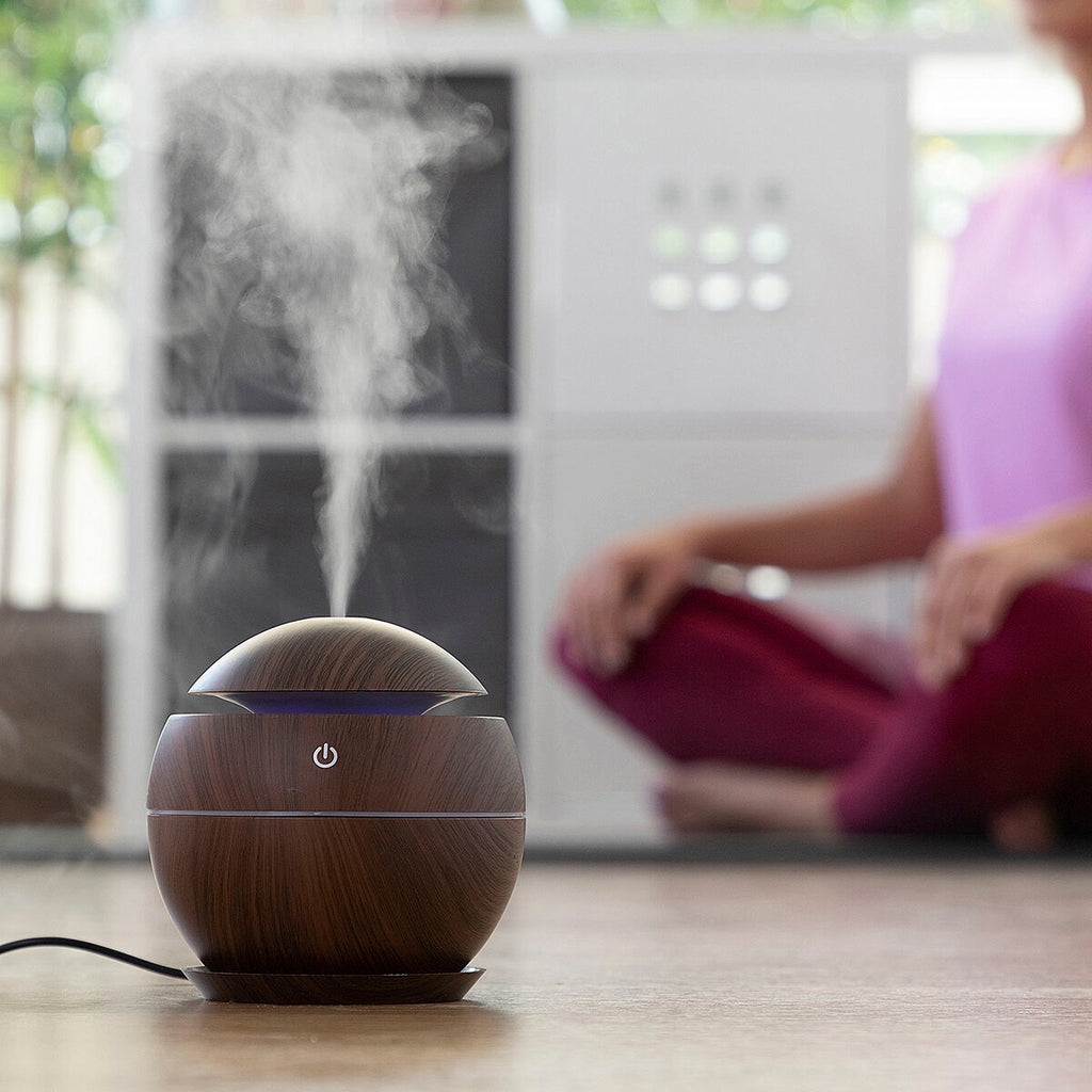 Aroma diffuser with backlight