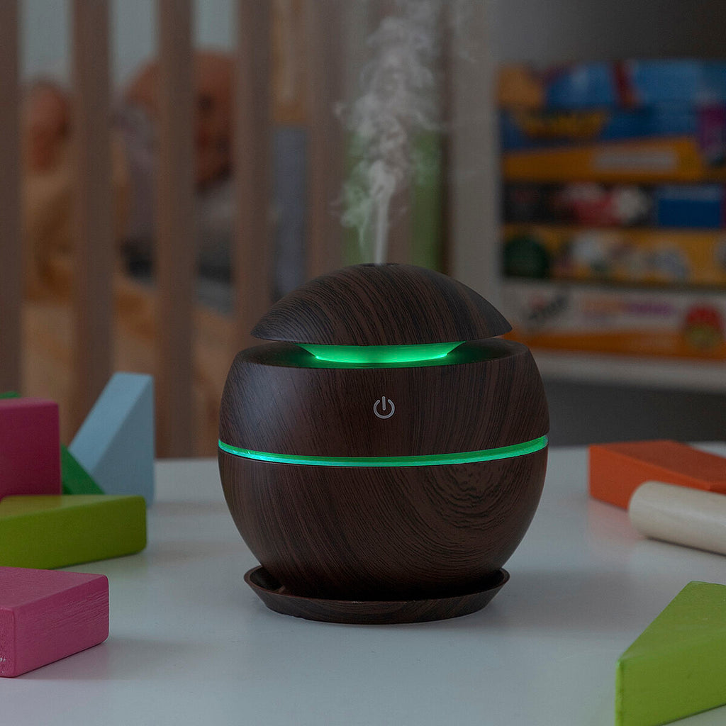 Aroma diffuser with backlight