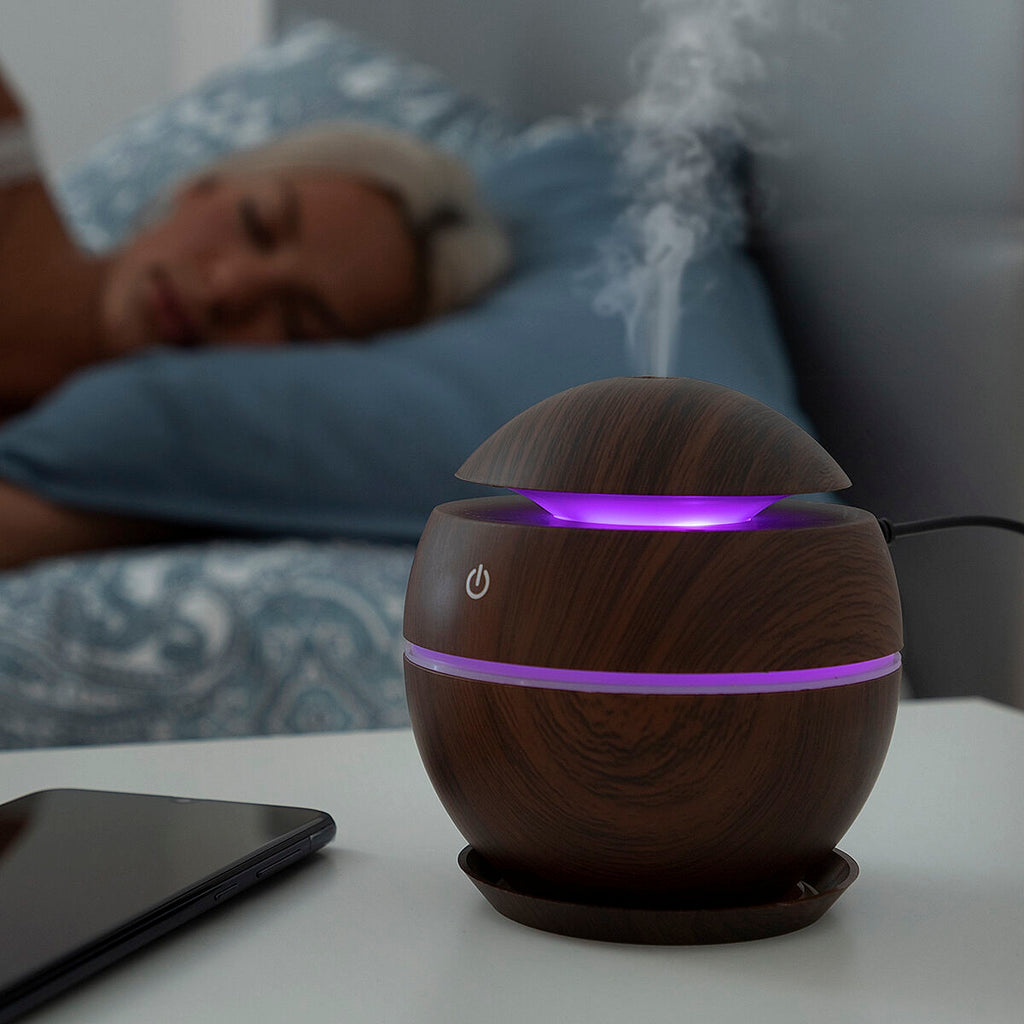 Aroma diffuser with backlight